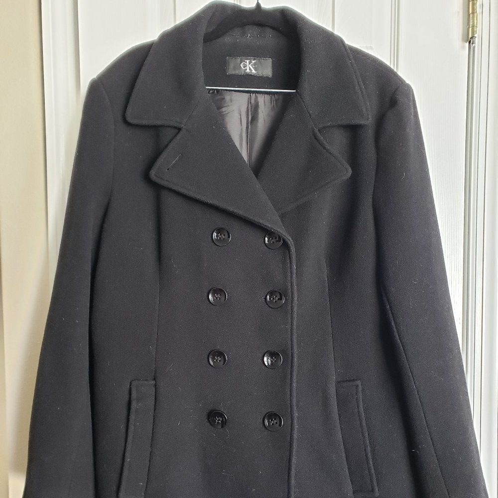 Calvin Klein Wool Blend Coat